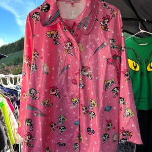 🩷 PINK The Powerpuff Girls Vinyl Rain Coat